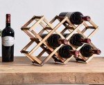 Stackable Wine Rack Organizer for Countertop & Cabinets
