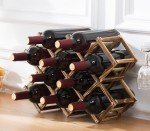Stackable Wine Rack Organizer for Countertop & Cabinets