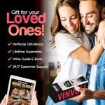 VINVOLI Luxury Wine Aerator with WineGuide Ebook