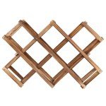 Stackable Wine Rack Organizer for Countertop & Cabinets