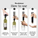 Brookstone Electric Wine Opener with Stand