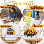 Large Galvanized Ice Bucket Set for Parties