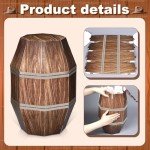 Cowboy Themed Wine Barrel Party Decoration Set
