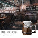 Viking Mug with Stainless Steel Liner - Rustic Decor