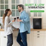 Slim 12-Bottle Wine Cooler - Adjustable Temp & Quiet