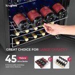 4.5 Cu Ft Built-In Wine Cooler Refrigerator