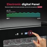 4.5 Cu Ft Built-In Wine Cooler Refrigerator