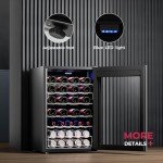 4.5 Cu Ft Built-In Wine Cooler Refrigerator