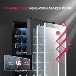 4.5 Cu Ft Built-In Wine Cooler Refrigerator