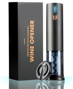 Rechargeable Electric Wine Corkscrew with LED Lights