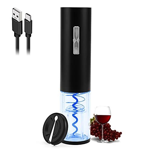 Electric Wine Opener with Foil Cutter and LED