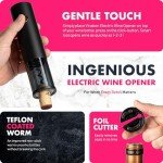 Rechargeable Electric Wine Corkscrew with LED Lights