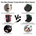 Electric Wine Opener with Foil Cutter and LED