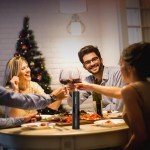 Electric Wine Opener Set with Accessories & Card