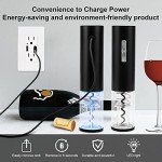 Electric Wine Opener with Foil Cutter and LED