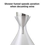 Stainless Steel Wine Aerator with Sediment Strainer