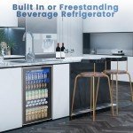 Mini Fridge for Soda, Wine, and Beer 130 Can