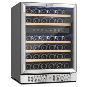 Empava 24" Dual Zone Wine Cooler Fridge