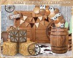 Western Cowboy Party Decor - Wine Barrel & More