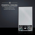 28-Bottle Compressor Wine Cooler with Lock