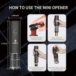 Rechargeable Electric Wine Opener with Aerator & Cutter
