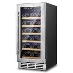 30-Bottle Wine Cooler with Removable Shelves