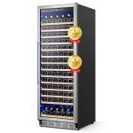24-Inch Freestanding Wine Fridge for 173 Bottles
