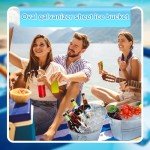 2-Pack Metal Ice Buckets for Drinks