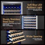 24-Inch Freestanding Wine Fridge for 173 Bottles