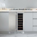 Stainless Steel Dual Zone Wine and Beverage Cooler