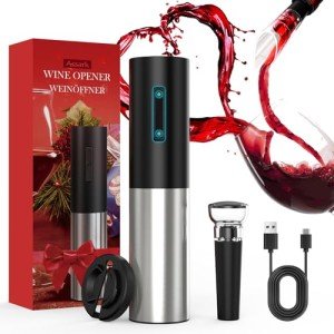 Electric Wine Opener Set with Accessories