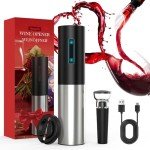 Electric Wine Opener Set with Accessories