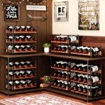 Stackable 3-Tier Wine Rack for 12 Bottles