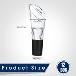 12-Piece Wine Aerator Spout and Decanter Set