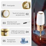 Smart Electric Wine Decanter with USB Rechargeable Pourer
