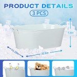 Panitay Oval Metal Beverage Tub for Parties