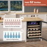 Empava 24-Inch Wine Cooler for 52 Bottles