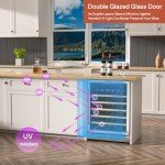Empava 24-Inch Wine Cooler for 52 Bottles