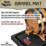 Devil's Footprint Barrel Mat for Mini Barrels