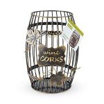 Decorative Wine Cork Holder Box Gift Set