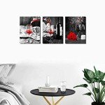 Wine-Themed Canvas Wall Art Set – 3 Pieces
