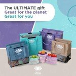 Lotus Trolley Bag Set - Reusable Wine Tote