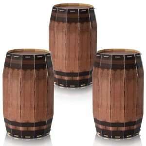 Cowboy Decor Wooden Wine Barrel Party Props