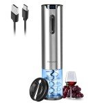 Rechargeable Electric Wine Opener with Foil Cutter