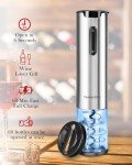 Rechargeable Electric Wine Opener with Foil Cutter