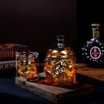 Unique Star Whiskey Decanter Set with Glasses