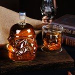 Unique Star Whiskey Decanter Set with Glasses
