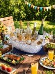 Extra Large Ice Bucket Set for Wine Parties