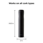 Rabbit Electric Corkscrew Wine Bottle Opener - Black