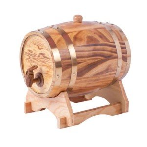 Oak Aging Barrel Dispenser for Wine and Spirits